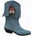Cowboy Boot Santa Fe 7500 Suede Blue Cowboy Boot Santa Fe 7500 Suede Blue