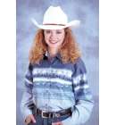 Roper Shirt T035 Blue Horses