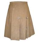 Gorded Skirt Short - Beige