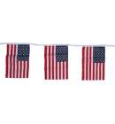 Bunting USA Flag 3Meter