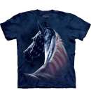 Mountain TShirt Patriotic HorseHead