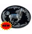 Buckle Galloping Horse