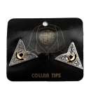 Collar Tips Black Hat