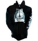 Hoodie Grey Wolf Lookout