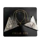 Collar Tips Silver Hat Collar Tips Silver Hat