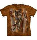 Mountain TShirt The Guardian Wolf