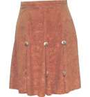 Gorded Skirt Short - Tan