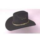 Cattleman Cowboy Hat Black