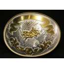 Silver Engraved Rodeo Buckle