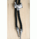 Bolo Diamante Silver Saddle