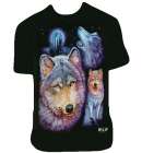 Wild Wolf Trio T Shirt