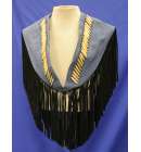 Diamond Leather Poncho