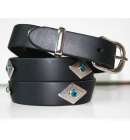 Rhinestone Belt Diamond Blk/Tq Rhinestone Belt Diamond Blk/Tq