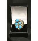 Navajo Ring R2 Turqu