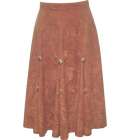 Gorded Skirt Long - Tan