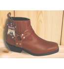 BJ9190 Distressed Tan Leather