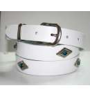 Rhinestone Belt Diamond Wh/Tq Rhinestone Belt Diamond Wh/Tq