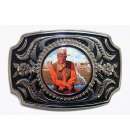 John Wayne Buckle Silver 4