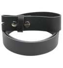 Leather Belt 1.5 inch Black