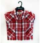 Ely Plaid Red/White/Black