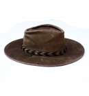 Minnetonka Hat Fold Up Brown