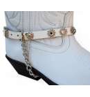 Rhinestone Boot StrapWh/Clear