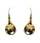 Cowboy Hat Earings Gilt