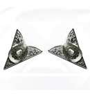 Collar Tips U.S.A. Silver Hat