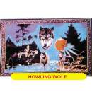 Wall Rug Howlin Wolf