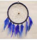 Dreamcatcher Blue 7" Feathers
