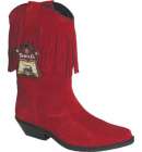7500 Boots Suede Red 2NDS