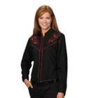 Ely Black/Red Floral Womens