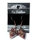 Earings Copper Wolfhead Earings Copper Wolfhead