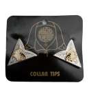 Collar Tips Eagle Head White