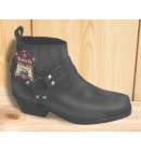 BJ9190 Black Leather