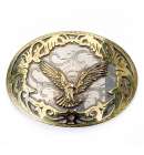 German Silver Eagle Buckle1120