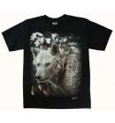 Wild Snow Wolf T Shirt