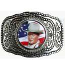 John Wayne Buckle Silver 2