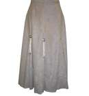 Gorded Skirt Long - Beige