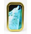 Tobacco Tin 1oz Howling Wolf