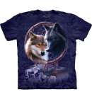 Mountain TShirt Dreamcatcher Wolves