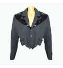Sequined Black Jacket