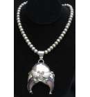 Navajo Necklace Bear Claws x2
