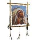 Plaque 50cm Indian Chief
