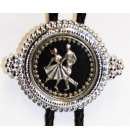 Bolo Texas Dancers Silver